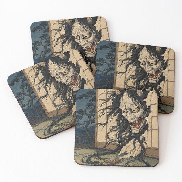 Item preview, Hannya Tattered Wrath - Vintage Japanese Ukiyo-e Woodblock Print Style designed and sold by bapupa.