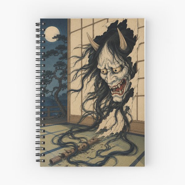 Item preview, Hannya Tattered Wrath - Vintage Japanese Ukiyo-e Woodblock Print Style designed and sold by bapupa.