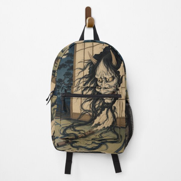Item preview, Hannya Tattered Wrath - Vintage Japanese Ukiyo-e Woodblock Print Style designed and sold by bapupa.
