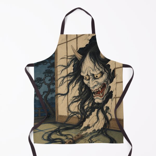 Item preview, Hannya Tattered Wrath - Vintage Japanese Ukiyo-e Woodblock Print Style designed and sold by bapupa.