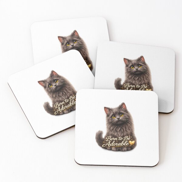 Item preview, Adorable Cute Fluffy Gray Kitten designed and sold by GGAUL.