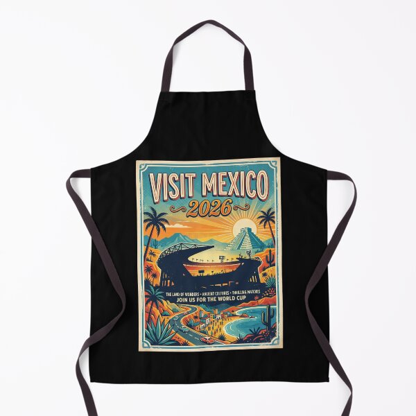 Item preview, Visit Mexico 2026 — Vintage Travel Poster World Cup Football designed and sold by David Mateo ArtWorks.