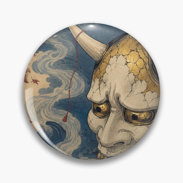 Item preview, Hannya Gilded Scorn - Vintage Japanese Ukiyo-e Woodblock Print Style designed and sold by bapupa.