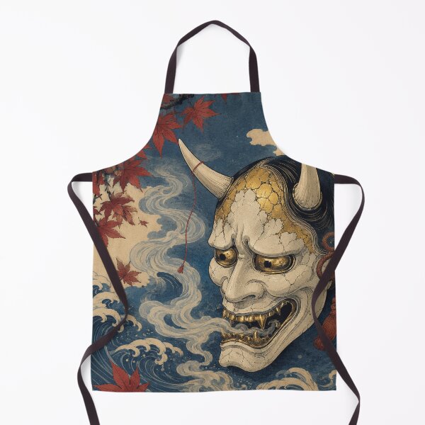 Item preview, Hannya Gilded Scorn - Vintage Japanese Ukiyo-e Woodblock Print Style designed and sold by bapupa.