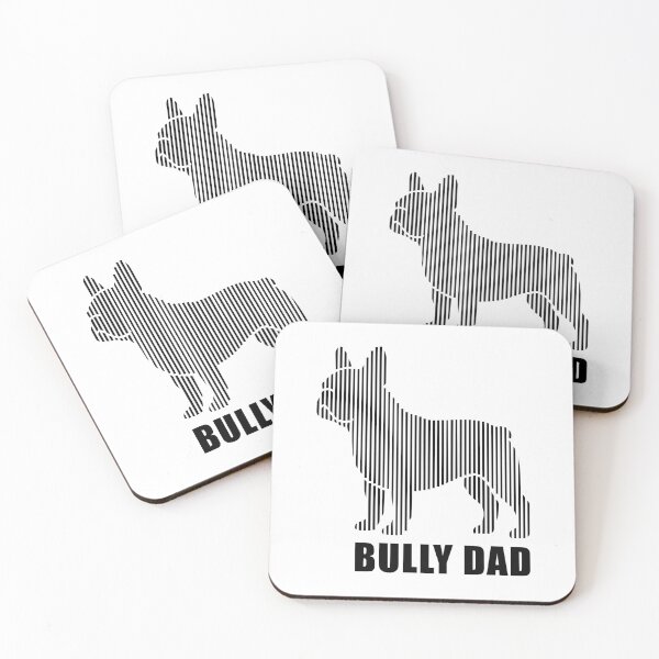 Item preview, Bully Dad - Minimalist French Bulldog Linear Sillhouette designed and sold by Pfotenfaden.