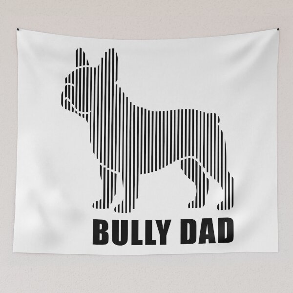 Item preview, Bully Dad - Minimalist French Bulldog Linear Sillhouette designed and sold by Pfotenfaden.