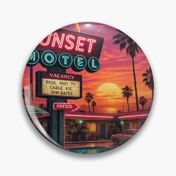 Item preview, Sunset Motel designed and sold by Big Smile Studio.