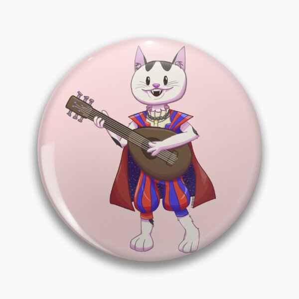 Item preview, cat bard d&d designed and sold by zaknakoth.