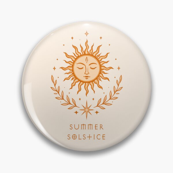 Item preview, Summer Solstice Sun Celestial Boho Art designed and sold by Christine Krahl.
