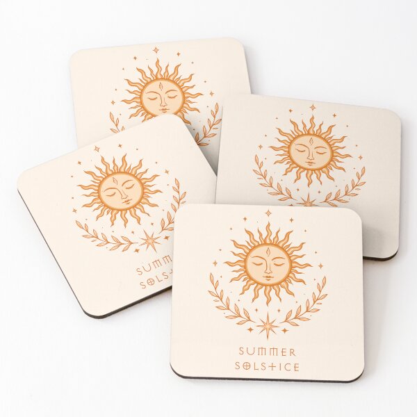 Item preview, Summer Solstice Sun Celestial Boho Art designed and sold by Christine Krahl.