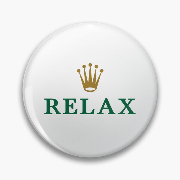 Item preview, RELAX – Luxury Logo Parody Minimalist Design designed and sold by xlostlight.