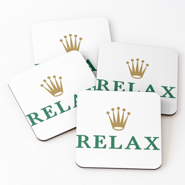 Item preview, RELAX – Luxury Logo Parody Minimalist Design designed and sold by xlostlight.