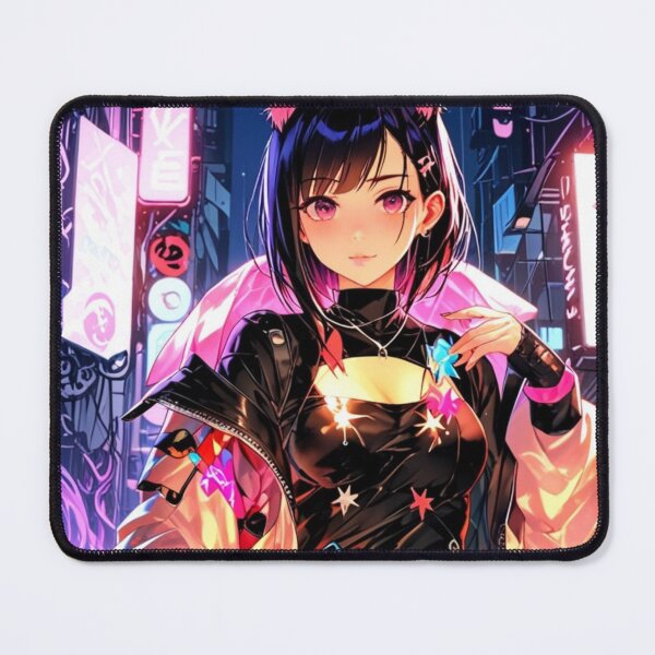 Item preview, Cyberpunk Waifu Neon Dreams designed and sold by AnimDream .