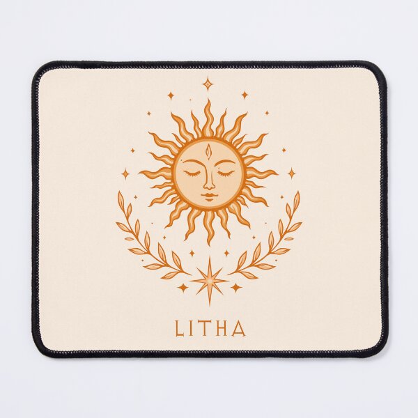 Item preview, Litha Sun Midsummer Celestial Pagan Art designed and sold by Christine Krahl.