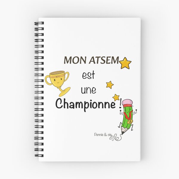 Item preview, My teaching assistant is a champion – a gift idea to thank a kindergarten teaching assistant designed and sold by Pennie & cie.