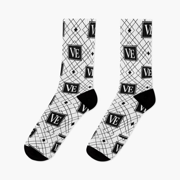 Item preview, Monogram Old Money Black White Pattern designed and sold by Ve state official.