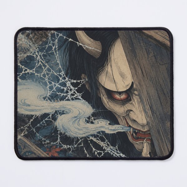 Item preview, Hannya Demon Attic Lurker - Vintage Japanese Ukiyo-e Woodblock Print Style designed and sold by bapupa.