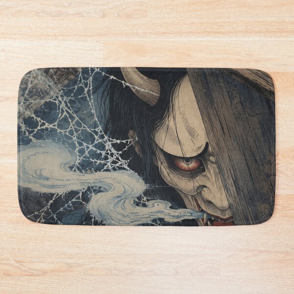 Item preview, Hannya Demon Attic Lurker - Vintage Japanese Ukiyo-e Woodblock Print Style designed and sold by bapupa.