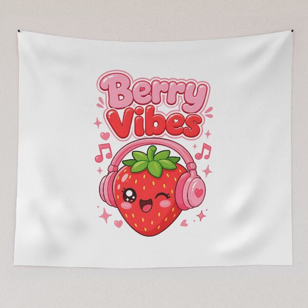 Item preview, Berry Vibes Cute Strawberry Cottagecore Vintage designed and sold by Mr Lee.