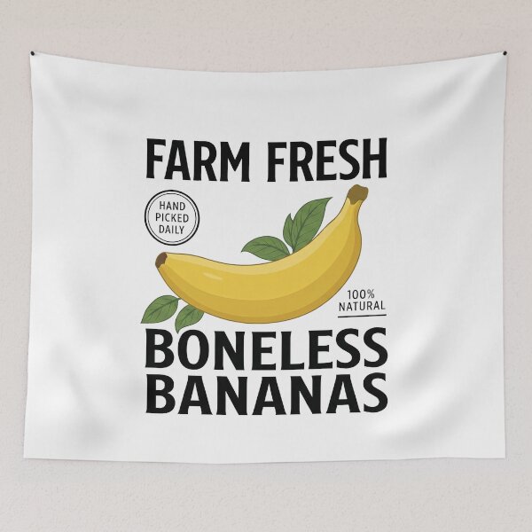 Item preview, Farm Fresh Boneless Bananas designed and sold by elderberry.