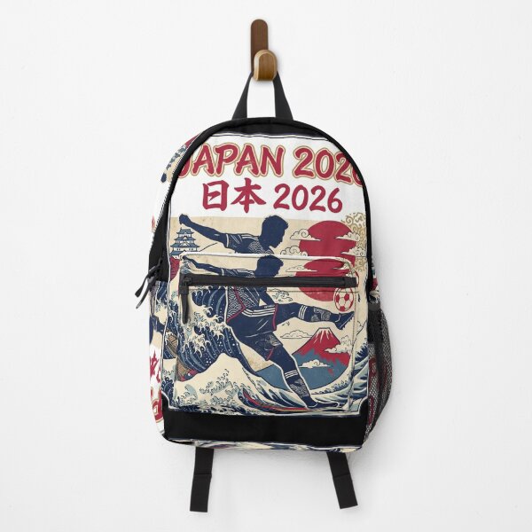 Item preview, Japan 2026 — Retro Japanese Football Poster Ukiyo-e Style designed and sold by David Mateo ArtWorks.