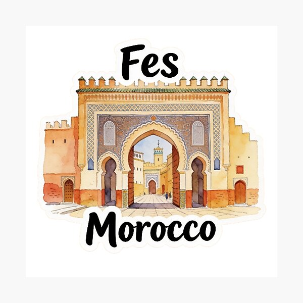 Artikelvorschau, Fes, Marokko Historische Medina entworfen und verkauft von Modefissi.