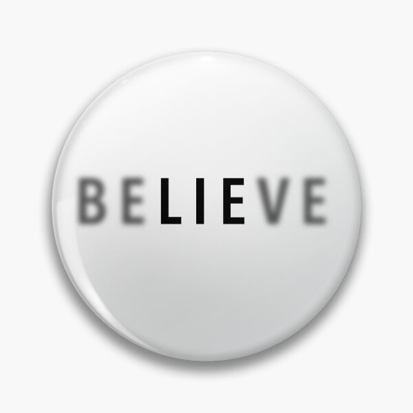 Item preview, Believe the Lie – Minimalist Typography Design designed and sold by xlostlight.