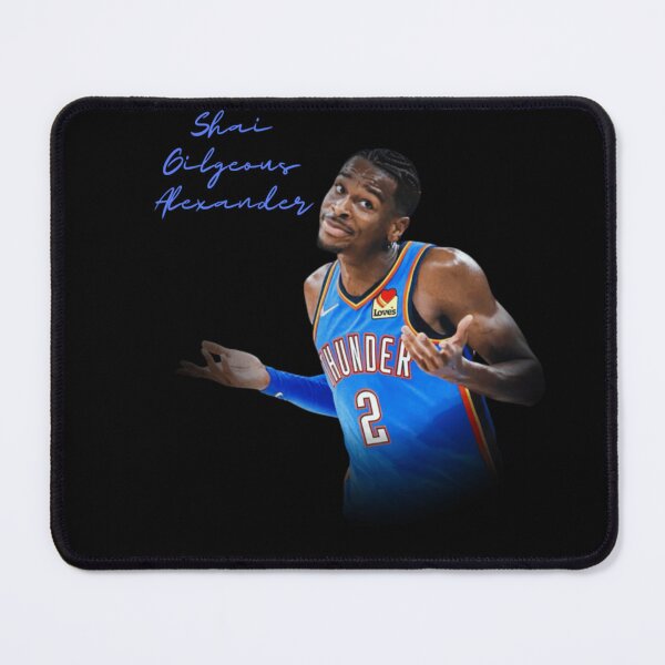 Item preview, Thunder Blue Player Basketball Poster Design Today Graphic designed and sold by RueBonnerd.