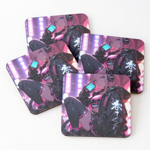 Item preview, Futuristic Gamer Catgirl Anime designed and sold by AnimDream .