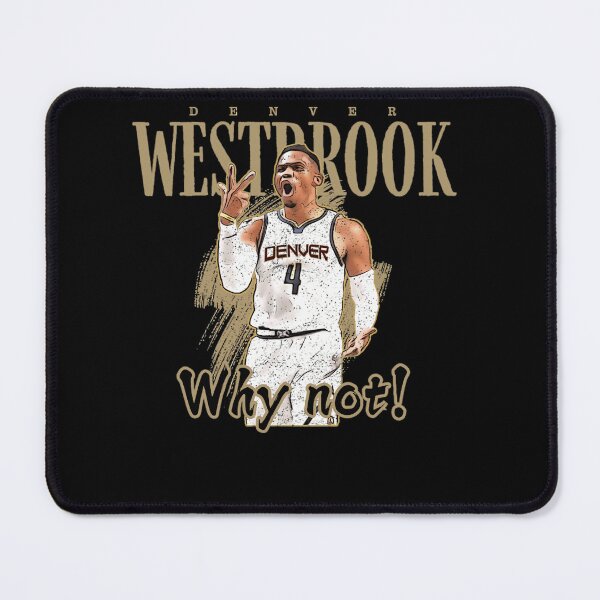 Item preview, Russell Westbrook Why Not Basketball Poster Design Today designed and sold by JayLagwe.