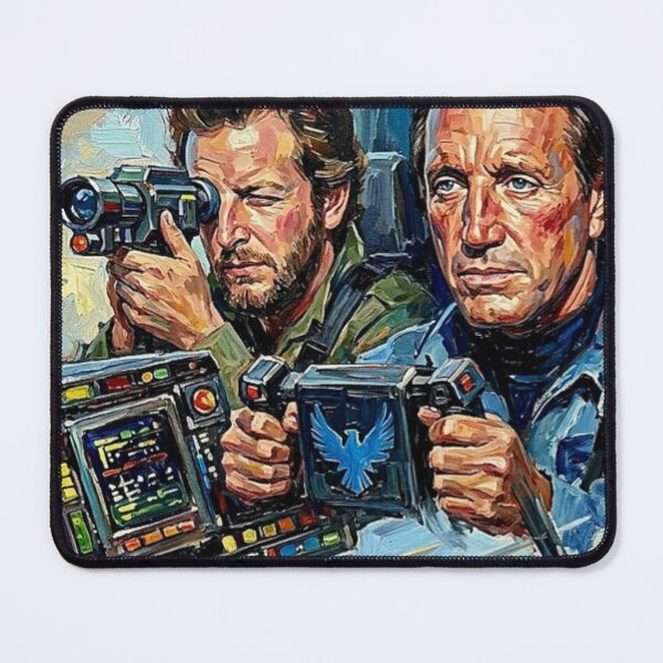 Item preview, Sky Patrol – Blue Thunder Fine Art Print designed and sold by Art's Diner.