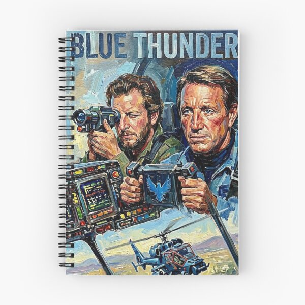 Item preview, Sky Patrol – Blue Thunder Fine Art Print designed and sold by Art's Diner.