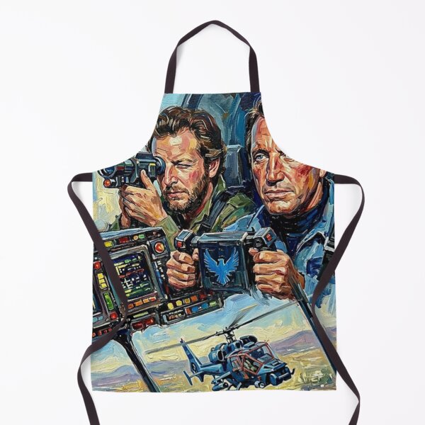 Item preview, Sky Patrol – Blue Thunder Fine Art Print designed and sold by Art's Diner.