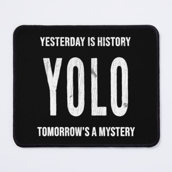 Item preview, YOLO (White) designed and sold by Pencil & Pixel.