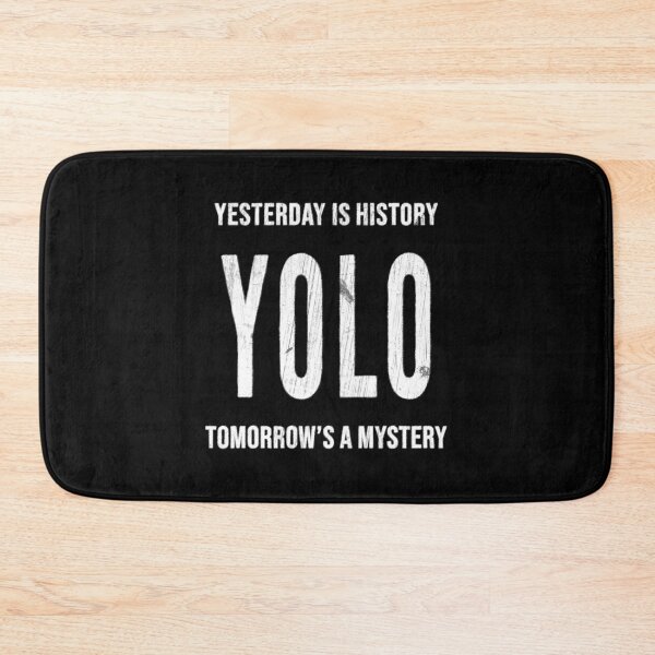 Item preview, YOLO (White) designed and sold by Pencil & Pixel.