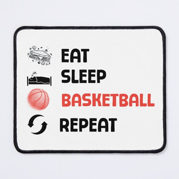 Item preview, Eat Sleep Basketball Repeat – Funny Basketball Player Design designed and sold by FanshopMA.