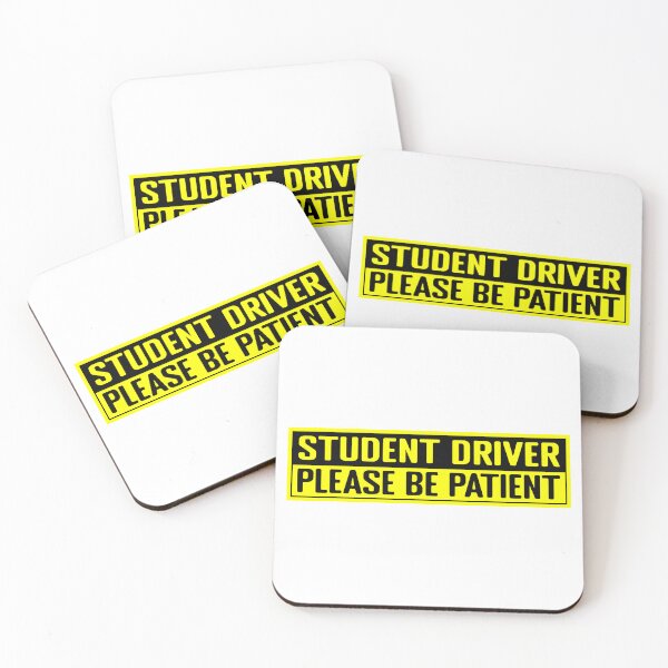 Item preview,  Tesla Car bumper Student Driver  Please Be Patient  designed and sold by ramwebroom.
