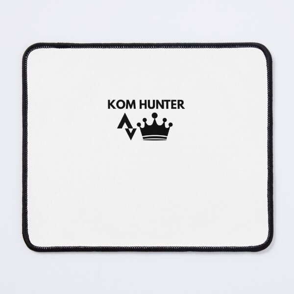 Item preview, KOM HUNTER strava cycling meme designed and sold by cyclingmania.
