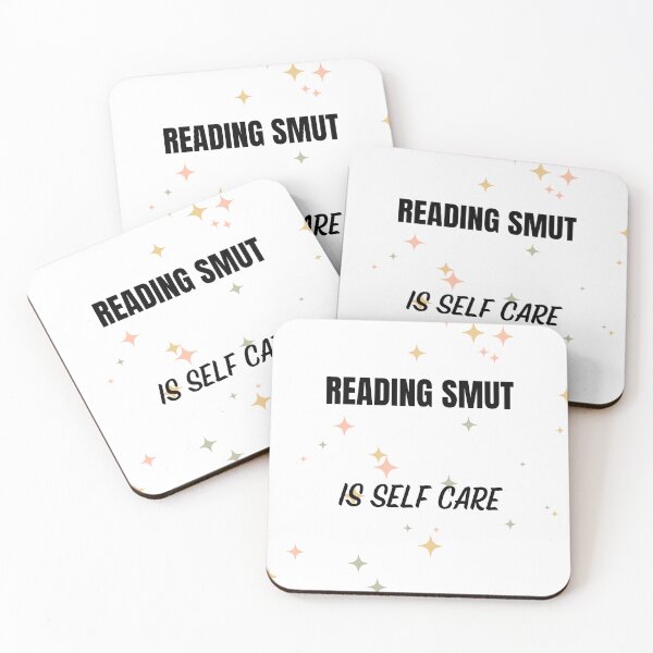Item preview, Reading Smut Is Self Care Funny Booktok Design designed and sold by BookedAndDesign.