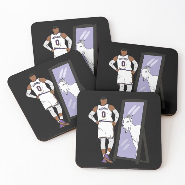 Item preview, Russell Westbrook Mirror Goat Basketball Poster Design Today designed and sold by JayLagwe.