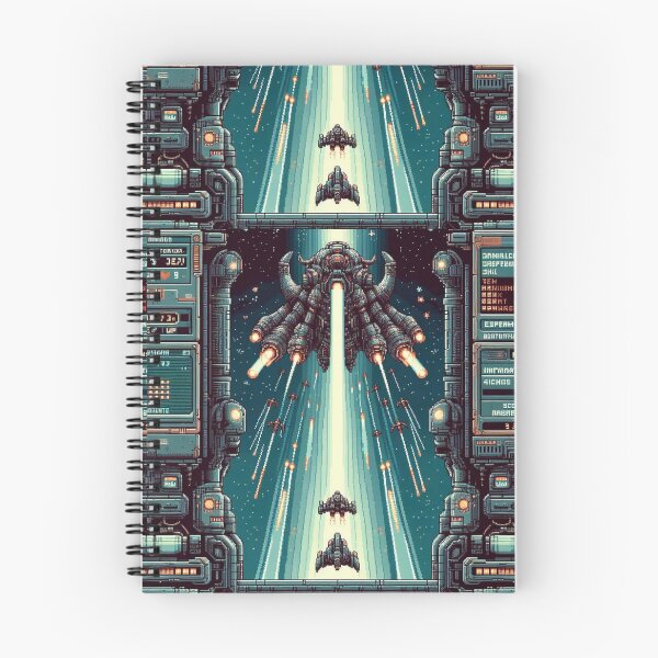 Item preview, Pixel Space Invader Boss Fight Retro Gaming designed and sold by EchoWave11.