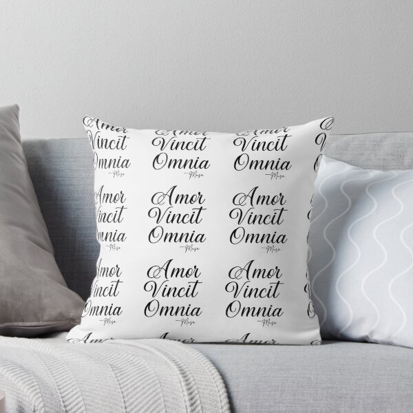 Item preview, Amor Vincit Omnia - Love conquers all ( Latin quote) designed and sold by MUSA'S.