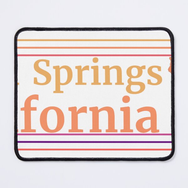 Item preview, Palm Springs California City Marked On Map designed and sold by TheIconSmith.