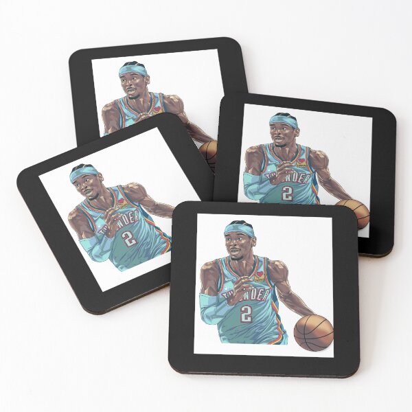 Item preview, Teal Jersey Thunder Basketball Player Poster Design Today designed and sold by RueBonnerd.