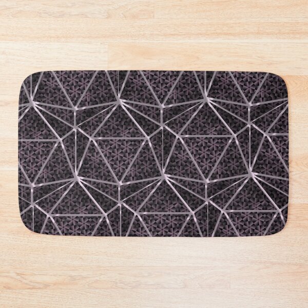 Item preview, Dark Geometric Triangular Pattern designed and sold by IntelliMindDesigns.