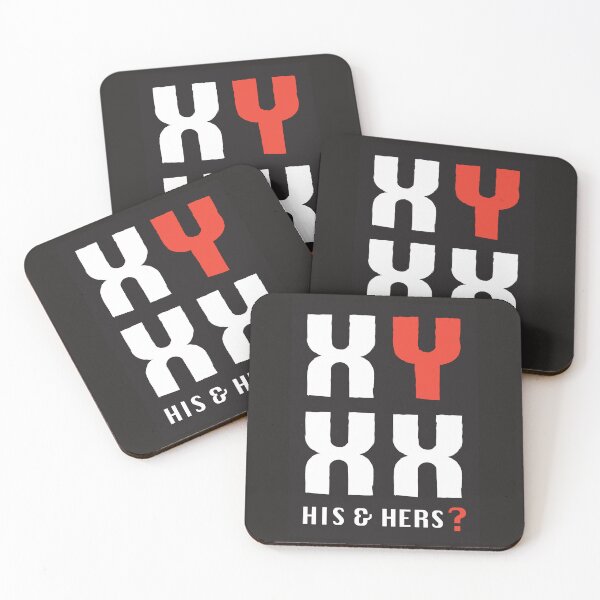 Item preview, HIS & HERS? — Chromosome Graphic Tee designed and sold by Moko7.