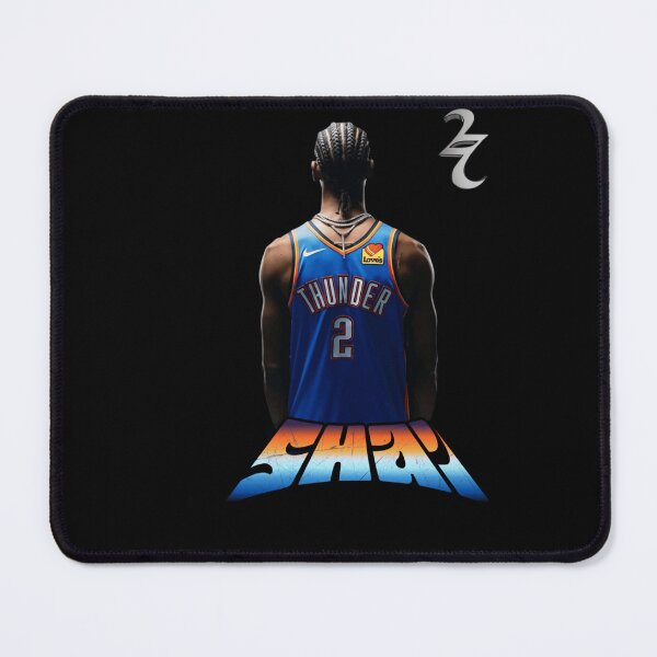 Item preview, Back Jersey Thunder Basketball Player Poster Design Today designed and sold by RueBonnerd.