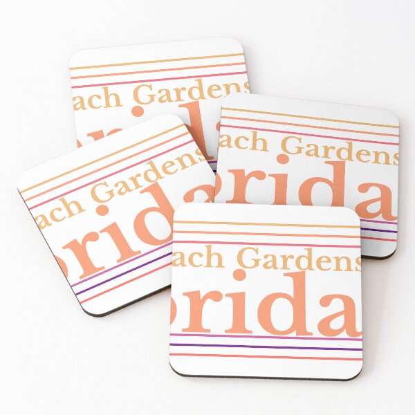 Item preview, Palm Beach Gardens Florida City Marked On Map designed and sold by TheIconSmith.