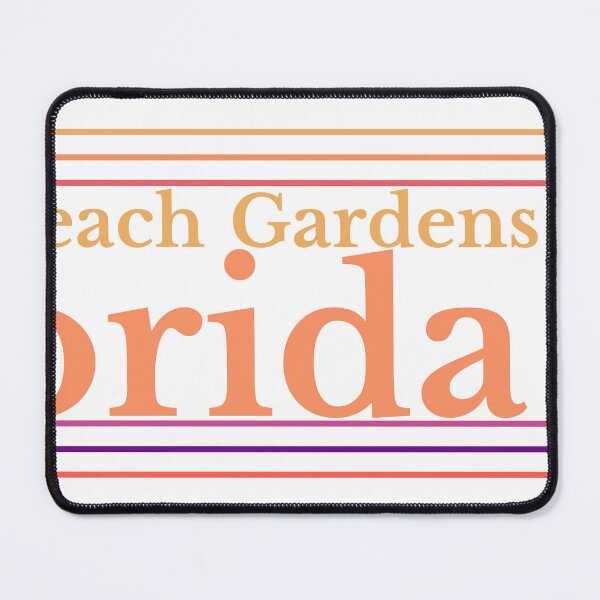Item preview, Palm Beach Gardens Florida City Marked On Map designed and sold by TheIconSmith.