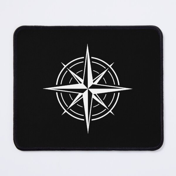 Item preview, Compass Rose Minimalist Nautical Symbol designed and sold by AnnSign.